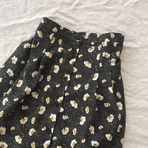 Vintage floral skirt